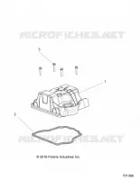 ENGINE, VALVE COVER