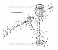 ENGINE, CARBURETOR, LOWER