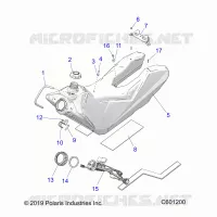 FUEL SYSTEM, FUEL TANK ASM.