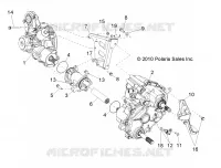DRIVE TRAIN, GEARCASE, DIFFERENTIAL MOUNTING