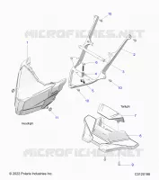 ELECTRICAL, HEADLIGHT AND TAILLIGHT