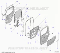 DOORS ASSEMBLY, FRONT