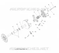 DRIVE TRAIN, PRIMARY CLUTCH