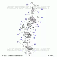 ENGINE, CRANKCASE AND CRANKSHAFT