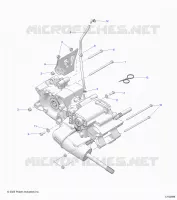 DRIVE TRAIN, MAIN GEARCASE MOUNTING