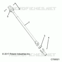 DRIVE TRAIN, REAR PROP SHAFT