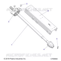 DRIVE TRAIN, FRONT PROP SHAFT