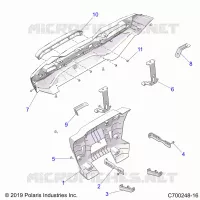 REAR BODYWORK BUMPER