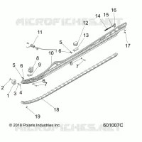 SUSPENSION, RAIL MOUNTING