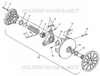 DRIVE CLUTCH RXL 0976768 (4938523852C001)