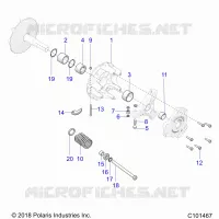 DRIVE TRAIN, PRIMARY CLUTCH