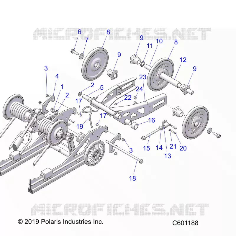 REAR SUSPENSION, ARTICULATING