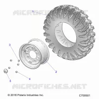 WHEELS, FRONT