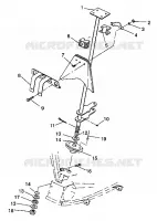 STEERING POST   ASSEMBLY 6X6 350L S938739 (4924362436019A)