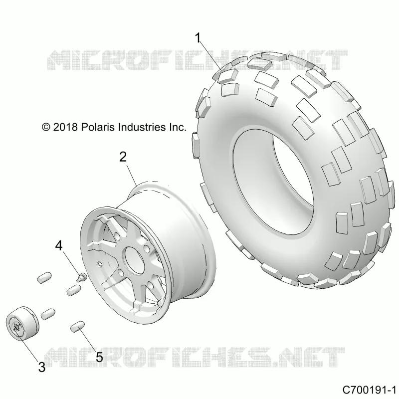 WHEELS, FRONT