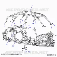 CHASSIS, CAB AND MAIN FRAME