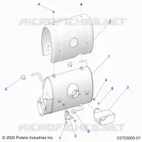 ENGINE, EXHAUST SYSTEM, SILENCER AND RELATED