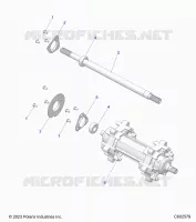 DRIVE TRAIN, JACKSHAFT AND DRIVE SHAFT