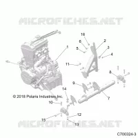 ENGINE, MOUNTING