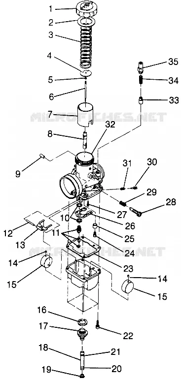 CARBURETOR XLT LTD SP 0973776 (4940074007C008)