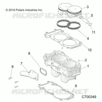 CYLINDER AND PISTON