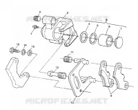 FRONT BRAKE SPORTSMAN 4X4 / W938039 (4926382638016A)
