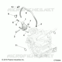 DRIVE TRAIN, MAIN GEARCASE MOUNTING