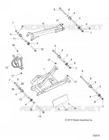 REAR SUSPENSION CONTROL ARMS
