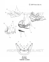 FRONT BUMPER AND NOSEPAN