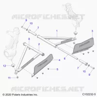 SUSPENSION, A-ARM AND STRUT MOUNTING