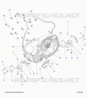 DRIVE TRAIN, GEARCASE, MAIN, MOUNTING