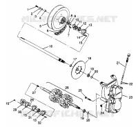 DRIVE TRAIN  TRAN SPORT 0970143 AND EUROPEAN TRAN SPORT E970143 (4938293829B008)