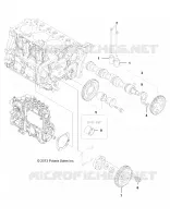 ENGINE, CAMSHAFT AND DRIVING GEAR