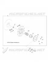 DRIVE TRAIN, SECONDARY CLUTCH