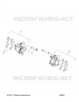 BARKE CALIPER, FRONT