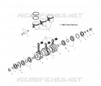 CRANKSHAFT AND PISTON