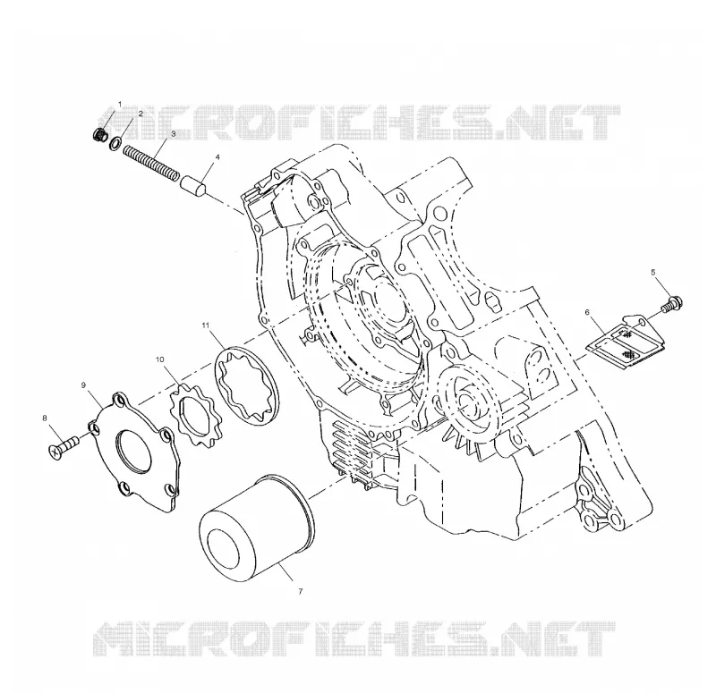 OIL PUMP AND OIL FILTER