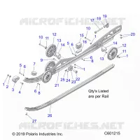 SUSPENSION, RAIL MOUNTING