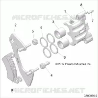 FRONT BRAKE CALIPER