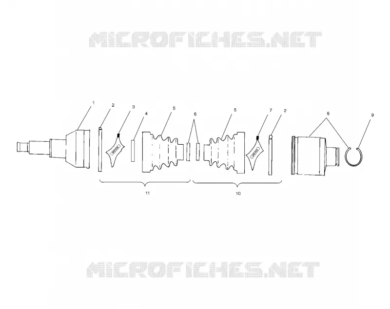 REAR DRIVE SHAFT