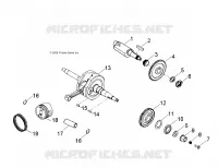 ENGINE, CRANKSHAFT AND PISTON