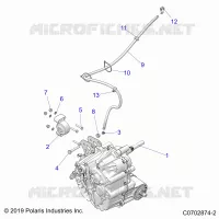 DRIVE TRAIN, MAIN GEARCASE MOUNTING