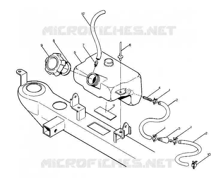 OIL TANK ASSEMBLY (4916361636005A)