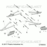 FRONT SUSPENSION CONTROL ARMS