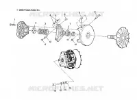 DRIVE TRAIN, PRIMARY CLUTCH