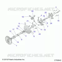 DRIVE TRAIN, PRIMARY CLUTCH