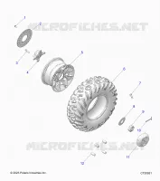 WHEELS, FRONT
