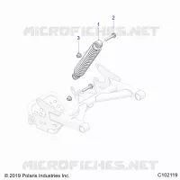 REAR SUSPENSION SHOCK