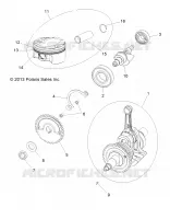 ENGINE, CRANKSHAFT, PISTON AND BALANCE SHAFT