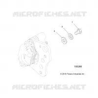 FRONT BRAKE CALIPER MOUNTING